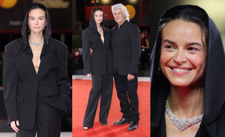 Kasia Smutniak emanuje elegancją na Festiwalu Filmowym w Wenecji