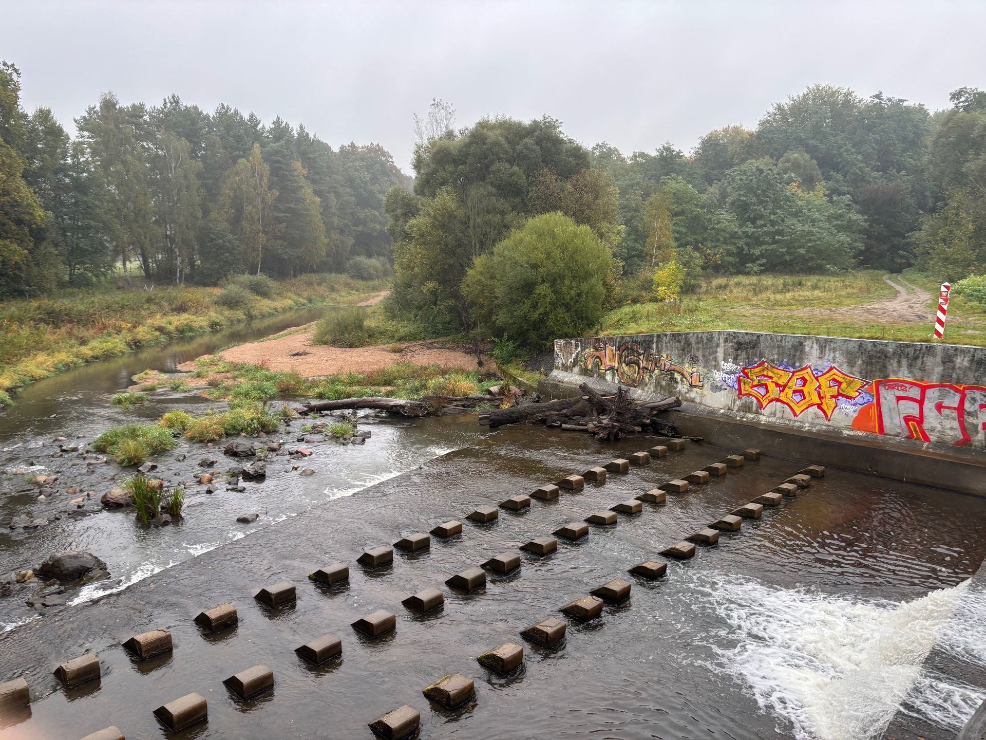 Granica polsko-niemiecka w rejonie Forst