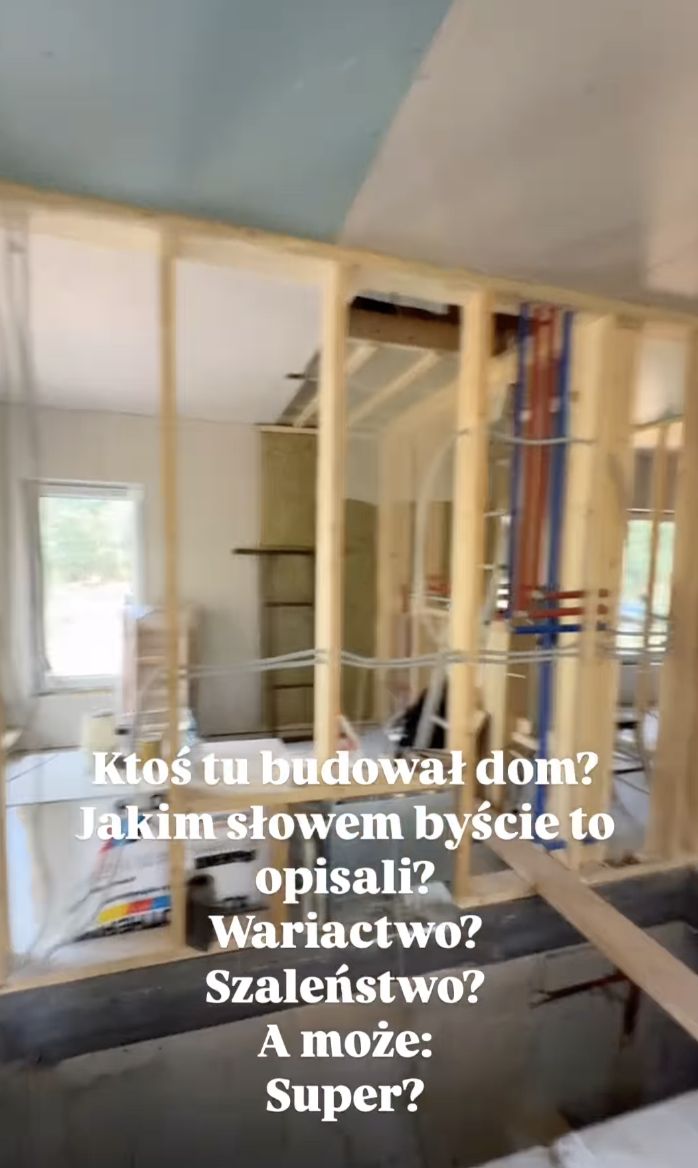 Sonia Bohosiewicz kończy budowę domu