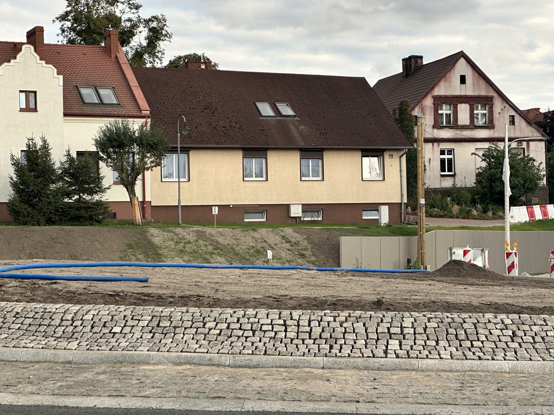 Nowe rondo w Szamocinie już wkrótce będzie gotowe. Prace postępują