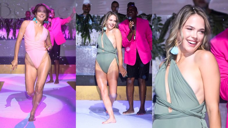 Celebrytki na pokazie kostiumów Anny Wendzikowskiej