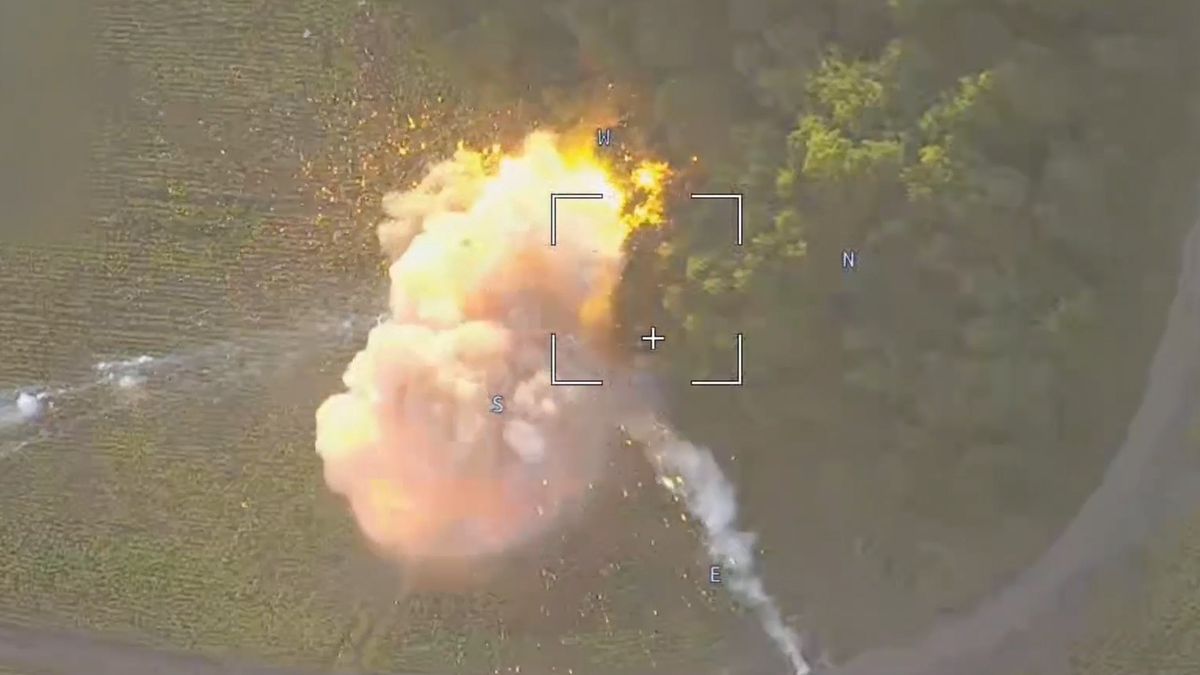 Rosja zaatakowała dronami Ukrainę