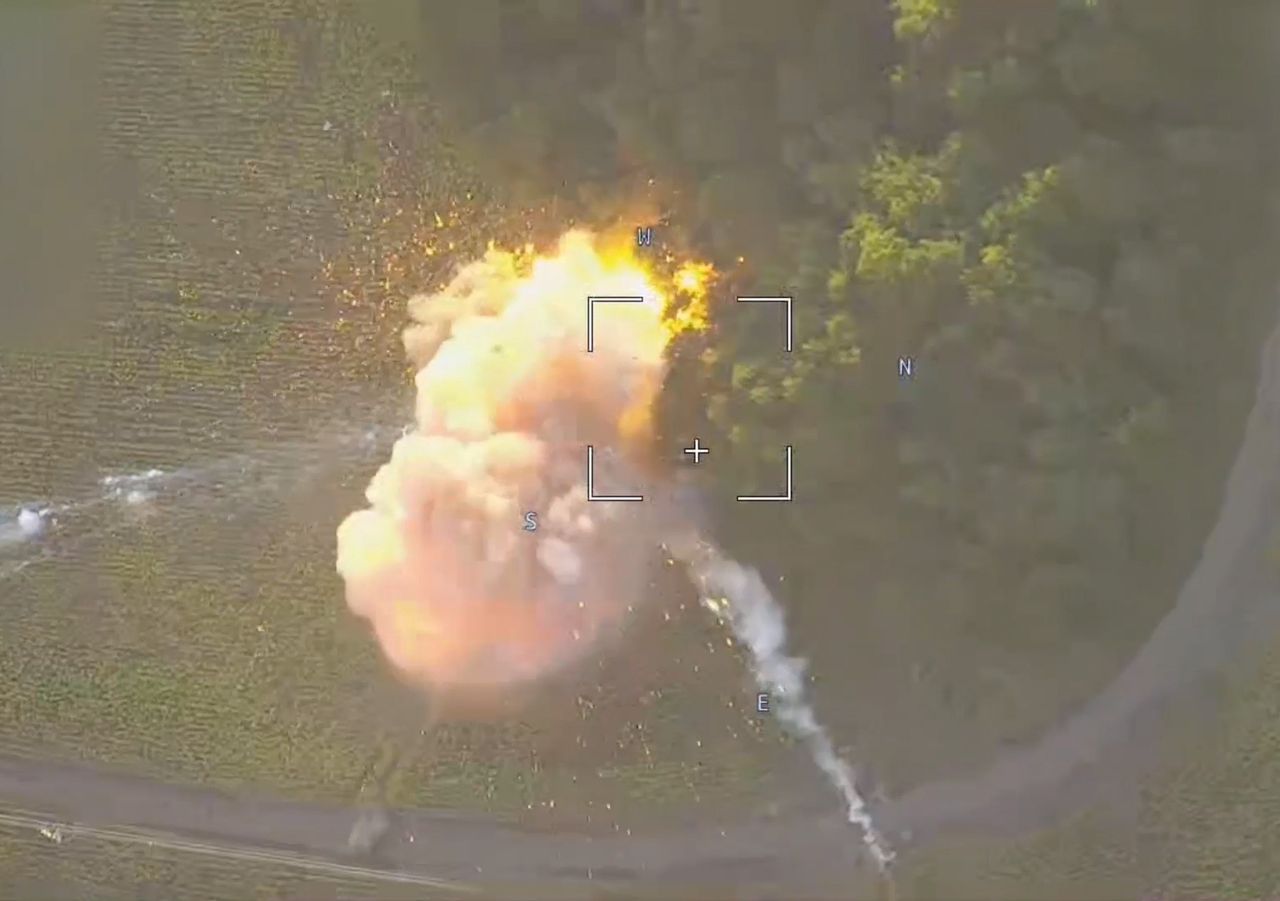 Russian drones target frontline, 56 of 90 neutralized