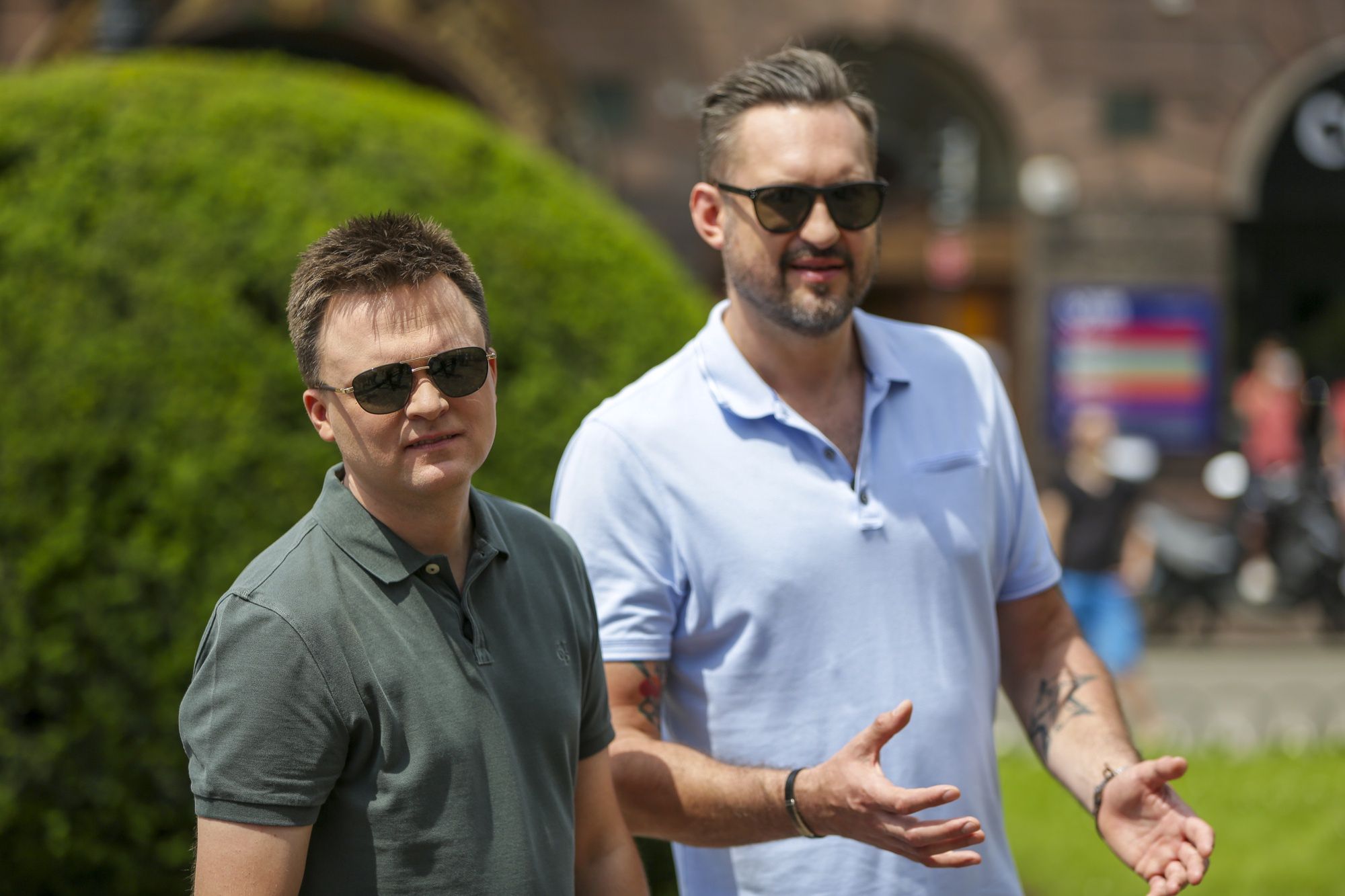 Szymon Hołownia i Marcin Prokop