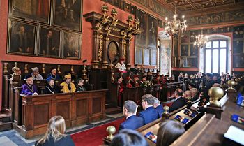 Aula i Sala Bobrzyńskiego w Collegium Maius UJ w Krakowie do remontu. Konserwatorzy poszukiwani