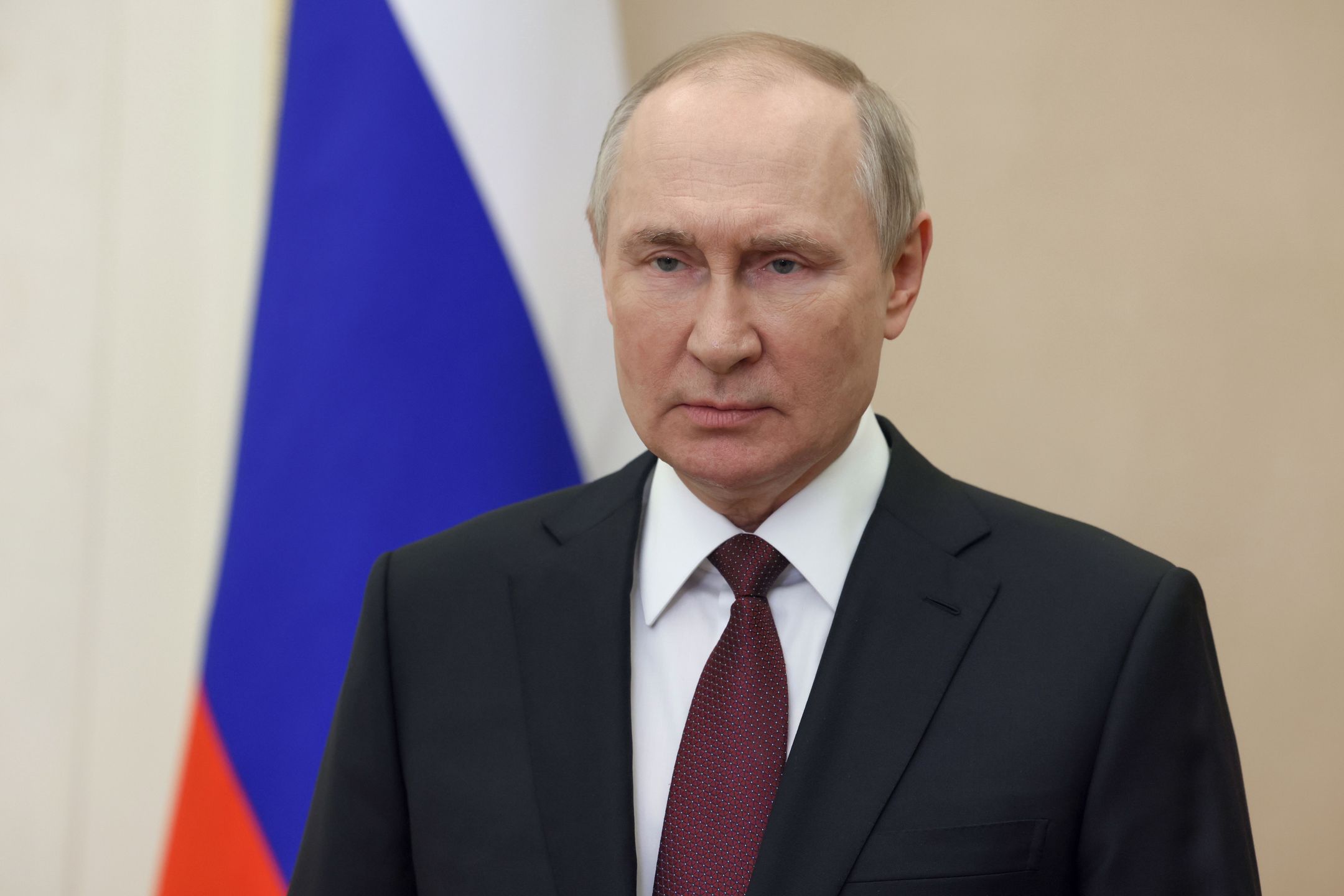Russian President Vladimir Putin congratulates personnel and veterans of the Russia's Interior Ministry agencies on their professional holiday, in Moscow, Russia, 10 November 2022. EPA/MIKHAIL METZEL / KREMLIN POOL / SPUTNIK MANDATORY CREDIT Dostawca: PAP/EPA.