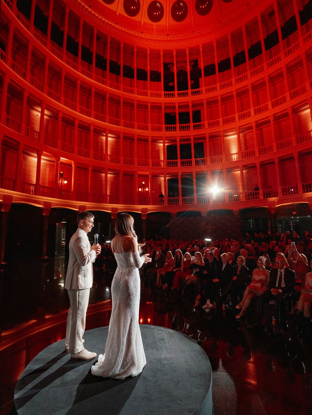 Friz i Wersow na premierze swojego filmu