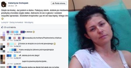 Cichopek o zdjęciu ze szpitala: "FAŁSZYWY ALARM! Zakręciło mi się w głowie!"