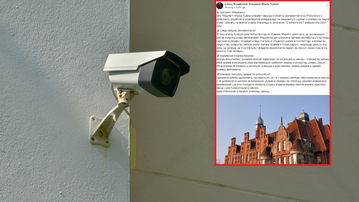 Prezydent Tczewa złożył zawiadomienie do prokuratury
