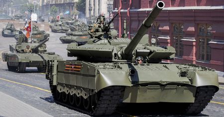 Latające wieże rosyjskich czołgów. Tylko one tak potrafią