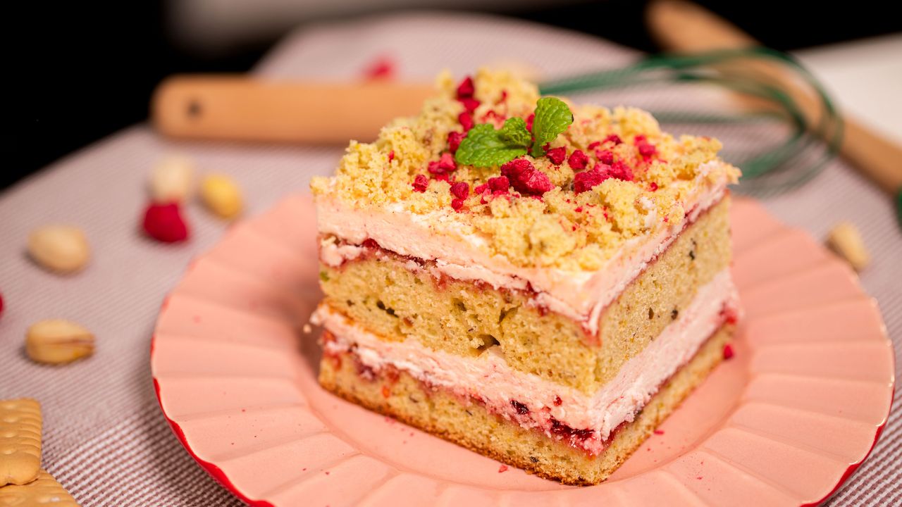 Kiedy na stole pojawia się Pistacjowa Dama, inne wypieki nie mają szans. Sama perfekcja