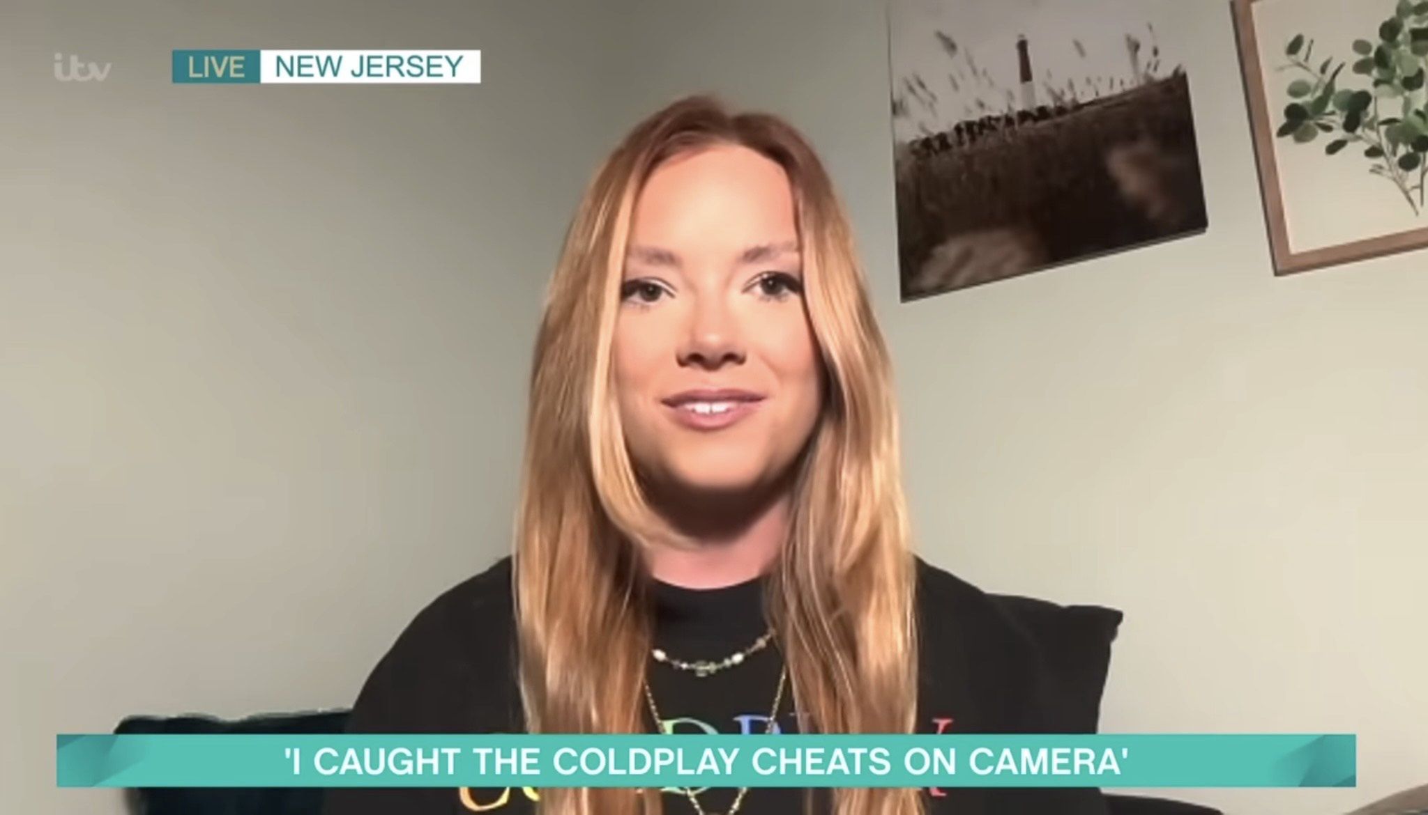 Grace Springer podczas rozmowy