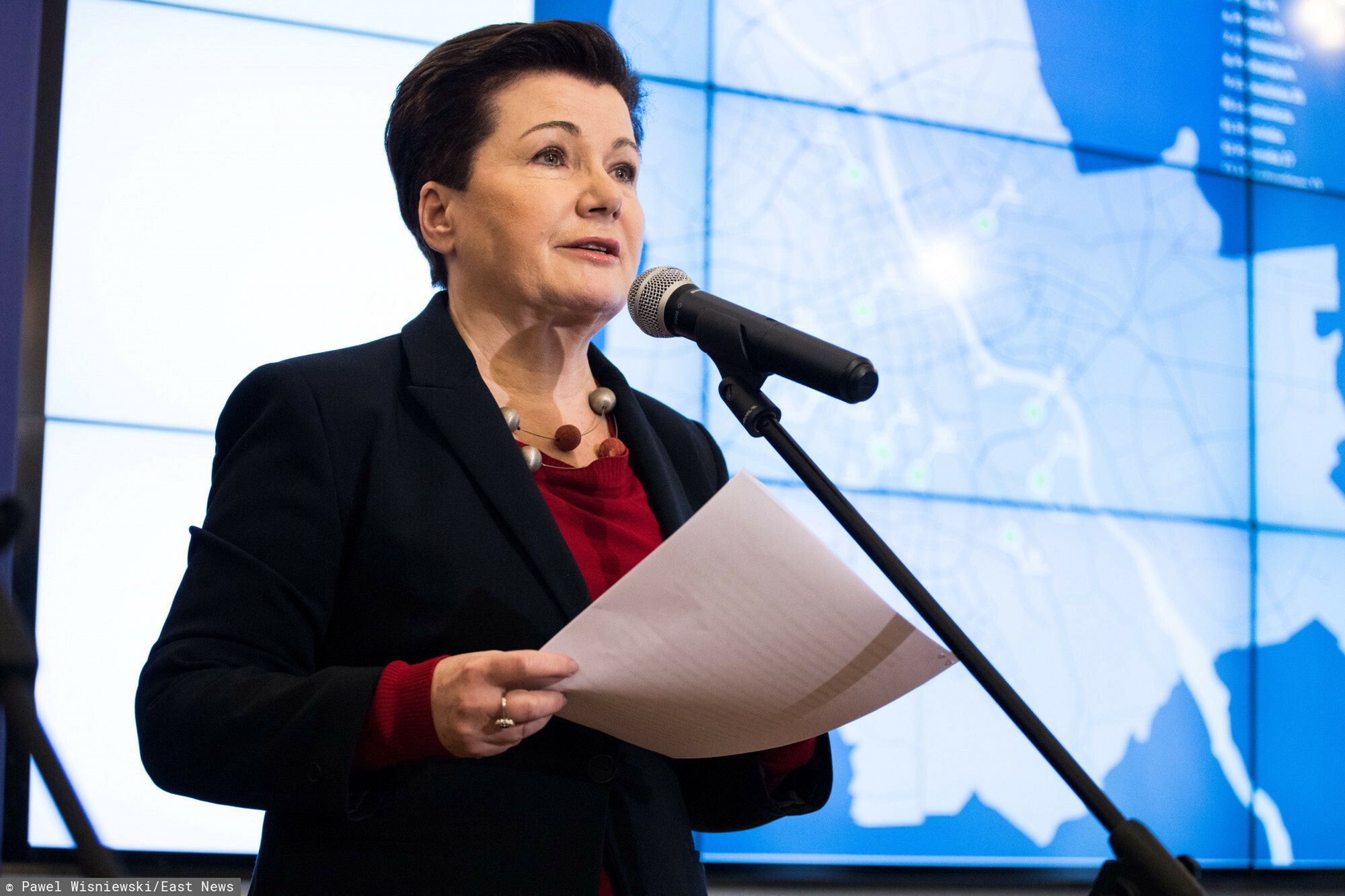 Hanna Gronkiewicz-Waltz o reprywatyzacji i decyzjach ws. "?pioch�w"fot. Pawel Wisniewski/EAST NEWS WARSZAWA 25.01.2018 Konferencja prasowa nt.  Reprywatyzacja ? pierwsze decyzje ws. ?spiochow? n/z Hanna Gronkiewicz-Waltz - Prezydent m.st. WarszawyPAWEL WISNIEWSKI