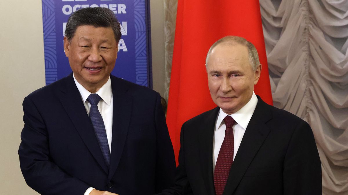 Xi Jinping i Władimir Putin
