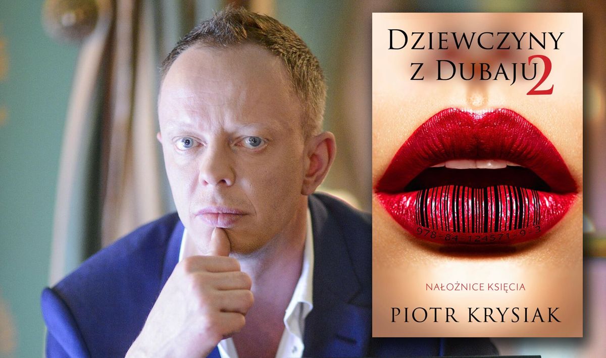 Piotr Krysiak, autor oraz okładka zapowiadanej przez niego książki