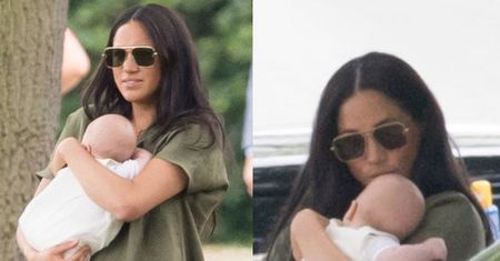 Meghan Markle skrytykowana za... sposób, w jaki trzymała dziecko. Przesada?