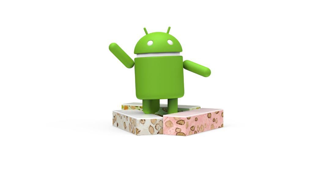 Logo Android 7.0 Nougat