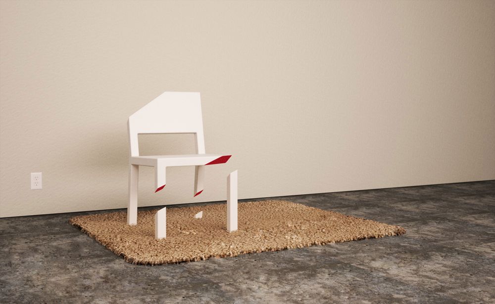 Cut Chair - jak to możliwe, że stoi? 1