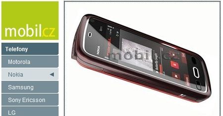 Nokia 5800 z Symbianem S60 Taco 5 - pierwsze zdjęcie i specyfikacja