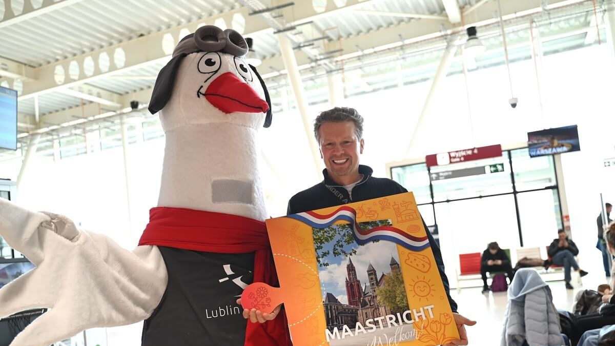 Inauguracja lotów z Lublina do Maastricht