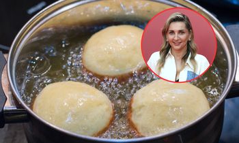 Najlepsza temperatura do smażenia pączków według kucharki. Niedzielska obala też mit o popularnym dodatku