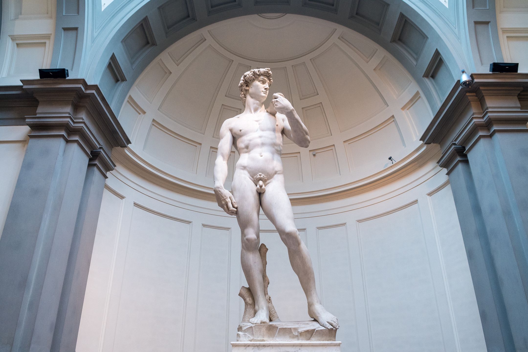 W Galleria dell’Accademia można zobaczyć m.in. Dawida Michała Anioła