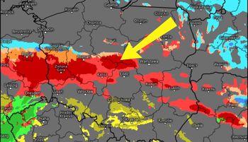 "Możliwy paraliż". Na mapach Polski kolor czerwony. Co z pogodą?