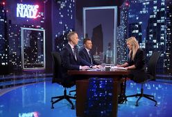 "Nie dotykaj mnie". Schreiber reaguje w studiu TVN24