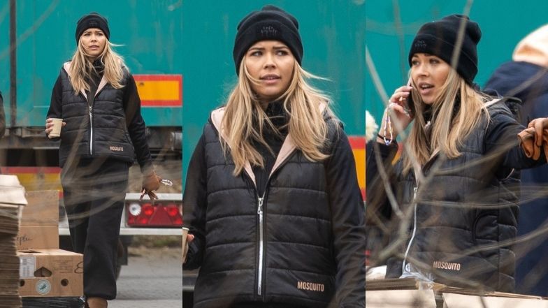 Sandra Kubicka i Baron wymieniają czułości podczas zbiórki dla obywateli Ukrainy
