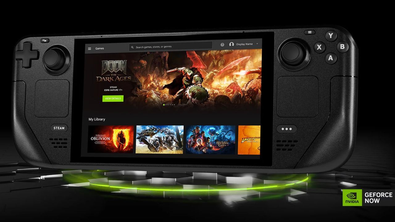 Natywna aplikacja GeForce Now nareszcie dostępna na Steam Decku