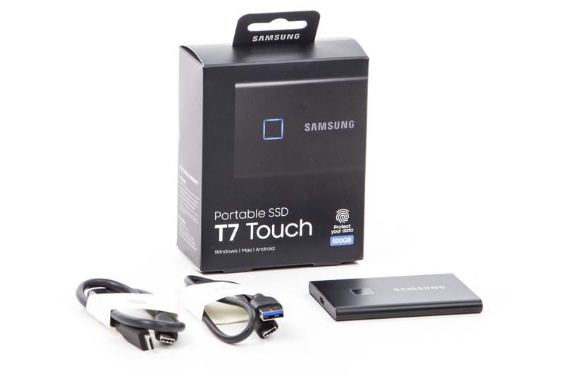 Samsung Portable SSD T7 Touch
