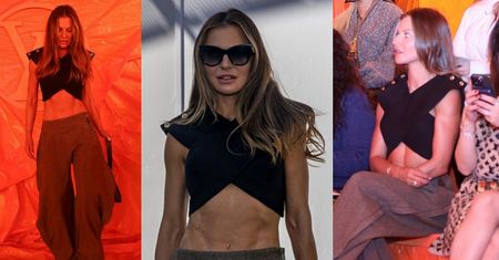 Anna Lewandowska podbija Paris Fashion Week, chwaląc się wyrzeźbionym brzuchem. Ogień? (ZDJĘCIA)