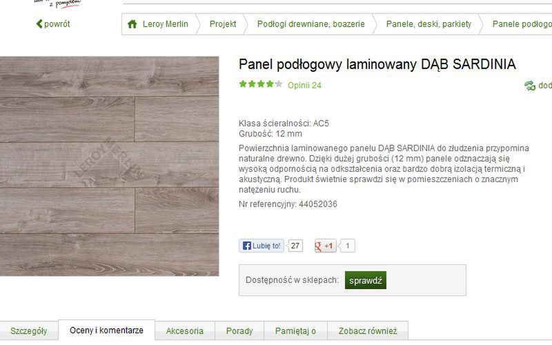Sekretne życie paneli podłogowych, czyli magia komentarzy w markecie budowlanym 2