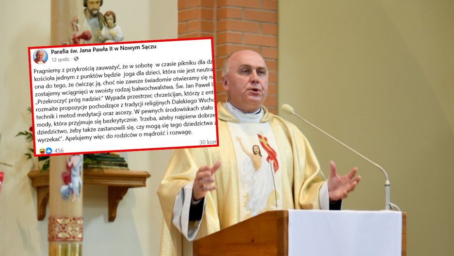 Wpis na stronie parafii wywołał oburzenie. Proboszcz wyjaśnia