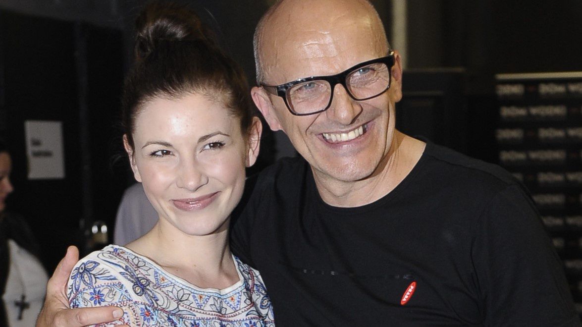 Robert Rozmus z ukochaną Anną Ćwięką 