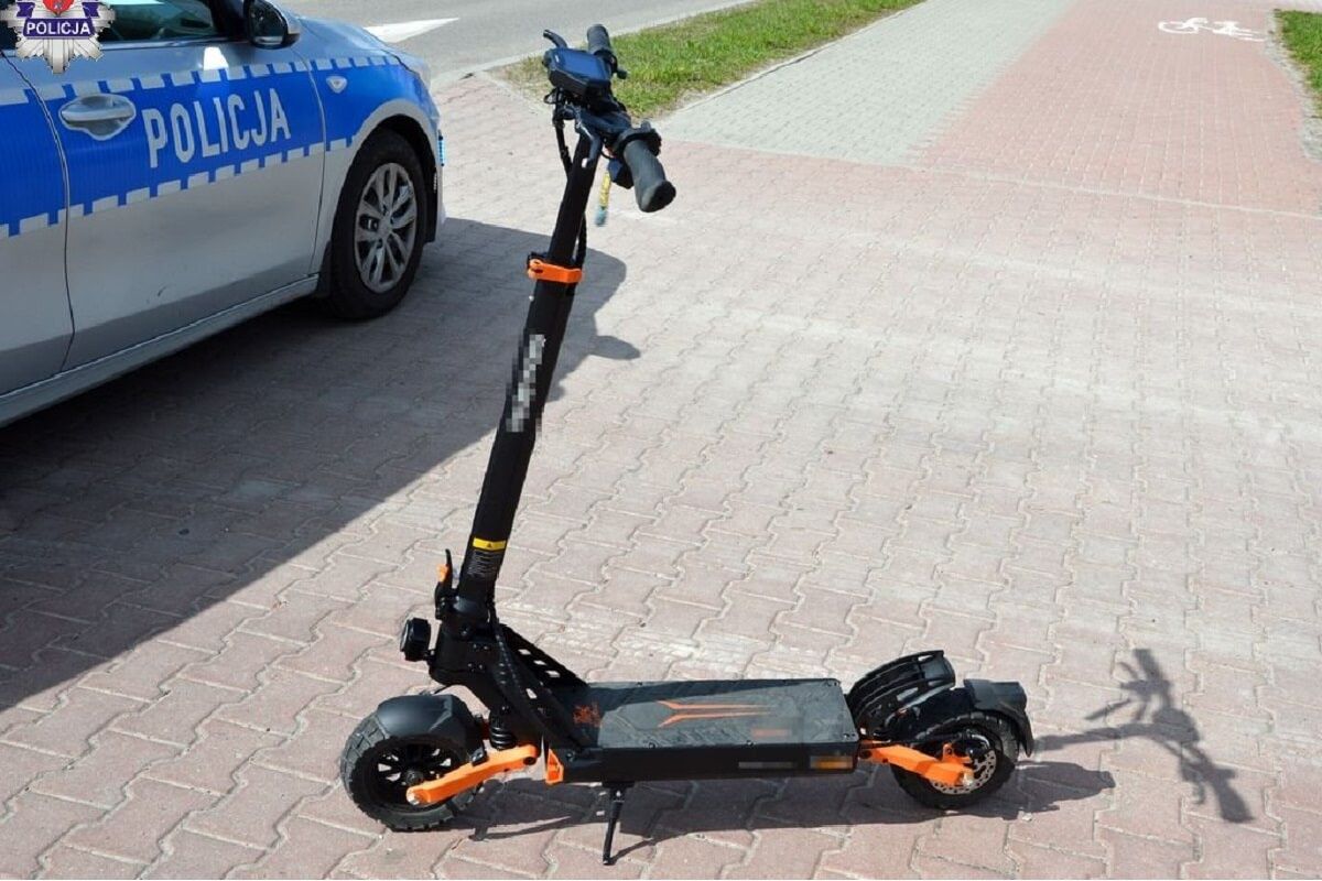 Potrącenie 14-latka na hulajnodze