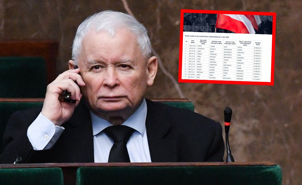 Wiceprezes banku wpłacił na PiS. Ogromna kwota
