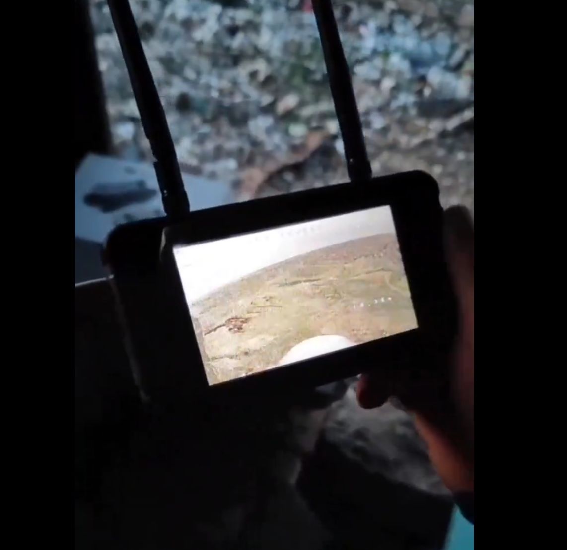 A Russian with a cheap gadget from the internet can observe footage from Ukrainian drones.