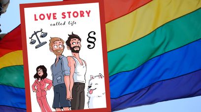 Pierwszy w Polsce komiks dla osób LGBTQ+. "Love Story Called Life"