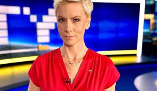 Anita Werner na randce. Szeroki uśmiech i nogi do nieba