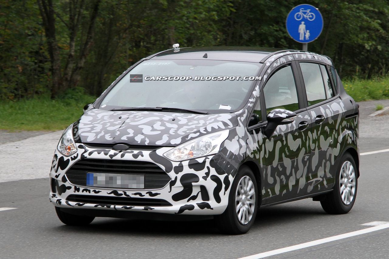 Ford B-Max prawie gotowy do debiutu