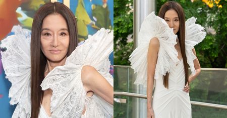 76-letnia Vera Wang bryluje na rozdaniu nagród fundacji w białej kreacji. Czas się dla niej zatrzymał?