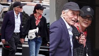 Michael Douglas i Catherine Zeta-Jones przechadzają się po Rzymie. Przy okazji odwiedzili swój apartament za miliony (ZDJĘCIA)