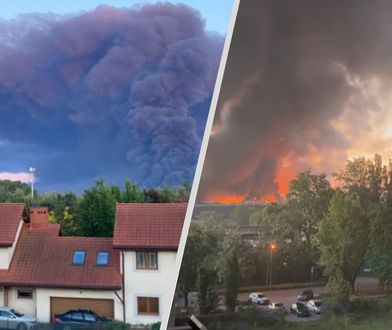 Cała Warszawa w dymie. Zdjęcia z pożaru zalewają internet