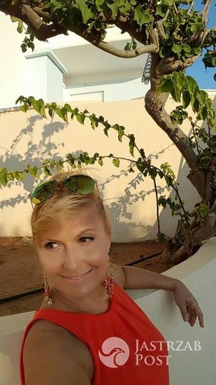 Kasia Skrzynecka z przyjaciółkami na wakacjach w Grecji