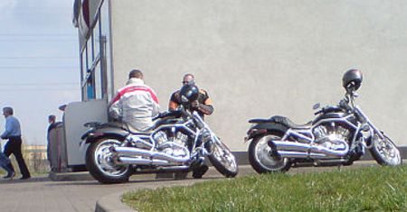 Durczok na motorze!