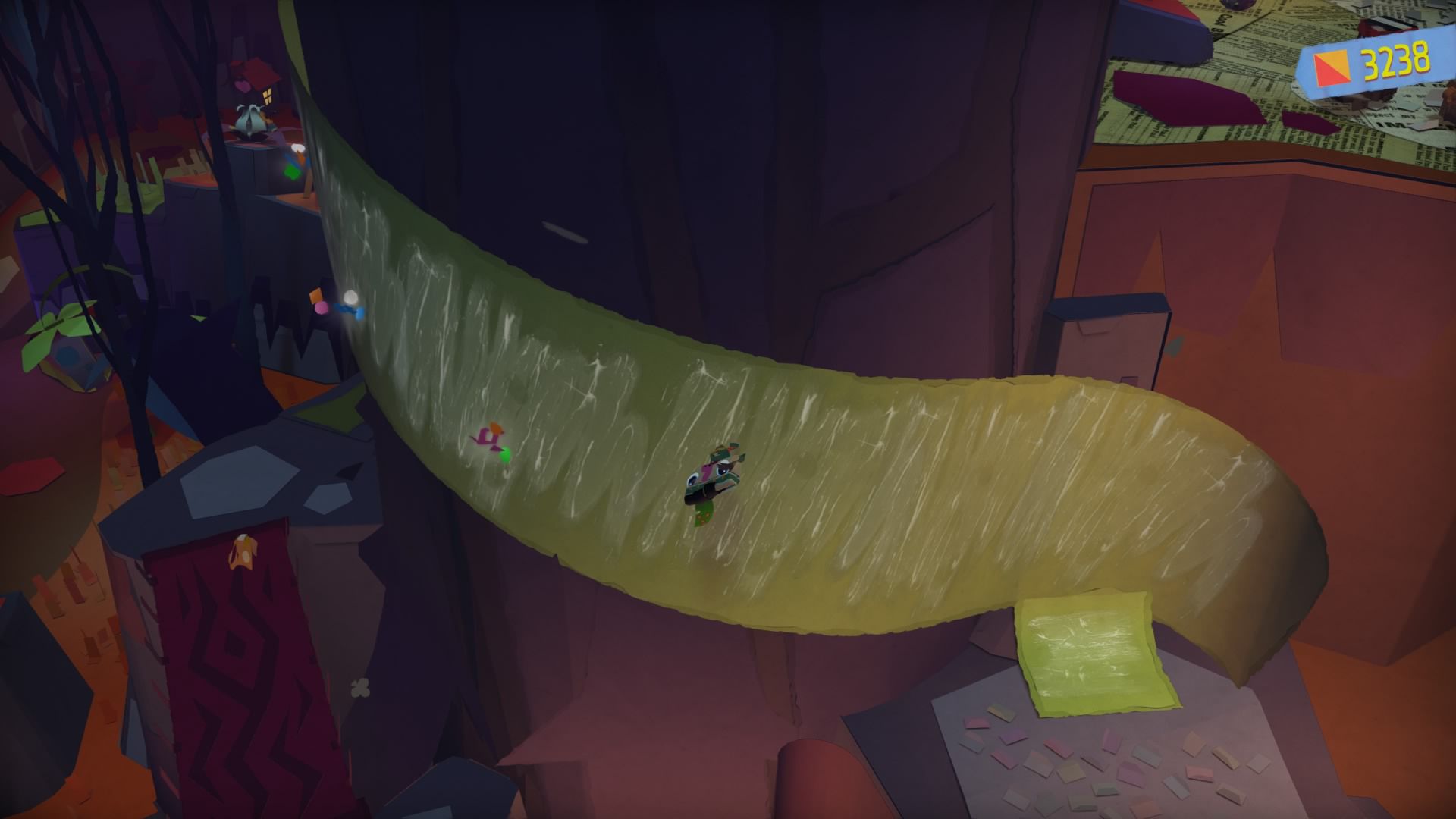 Tearaway Unfolded — papierowy heros biegający po kartonowym świecie 8