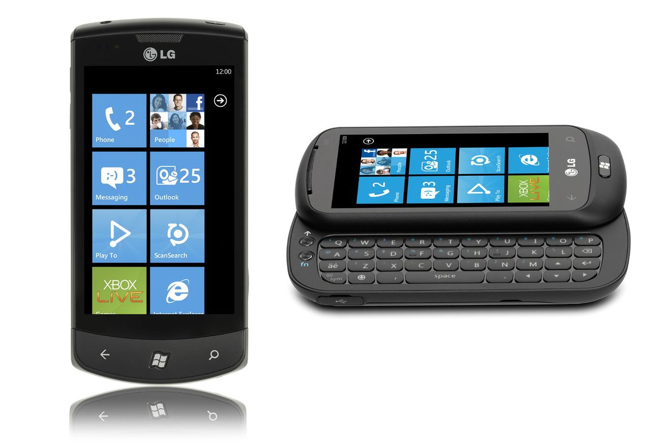 Dwa pierwsze smartfony z Windows Phone od LG: E900 i C900