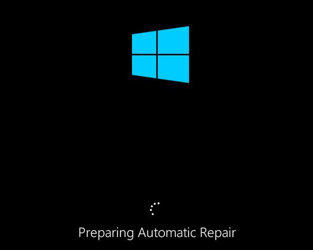 Windows 8 - Preparing Automatic Repair