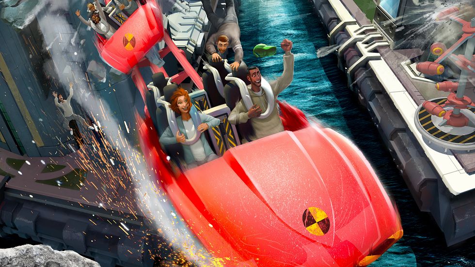 Screamride, czyli kolejka górska zamieniona w narzędzie zniszczenia 1